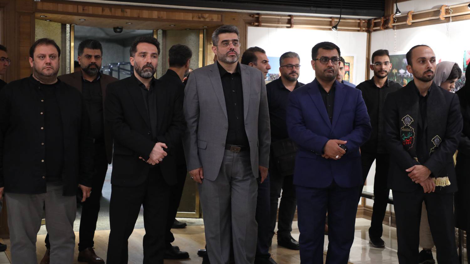 The opening ceremony of "Ashurai Art Mourning" was held in Tehran's Azadi Tower complex with the presence of artists from various fields and cultural managers.