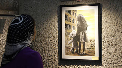 گزارش تصویرى نمایشگاه هنرهای تجسمی «مهرزاد» در برج آزادی