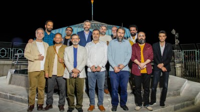 The Veterans Artists Institute hosted a group of former and current managers of Azadi Tower.