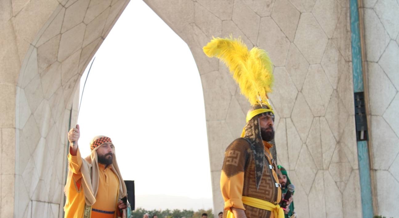 گزارش تصویری تعزیه حر ابن یزید ریاحی در برج آزادی