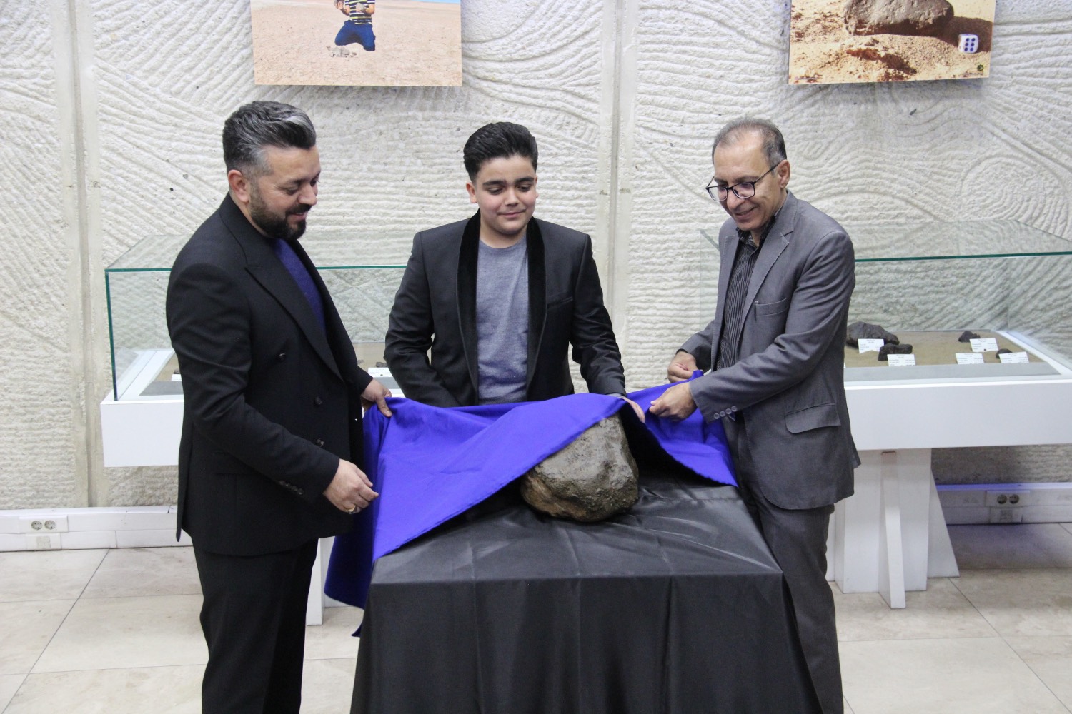 رونمایی از شهاب‌سنگ سیارکی ایران و خاورمیانه در موزه شهاب سنگ برج آزادی