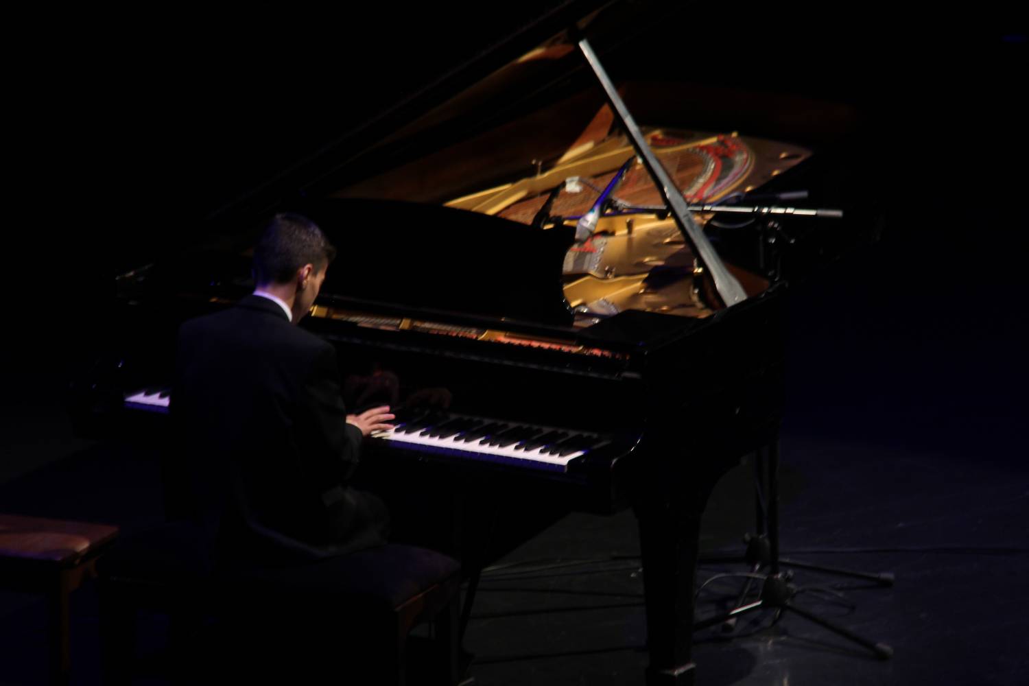 گزارش تصویرى از اجراى کنسرت «شبی با پیانو» در برج آزادی