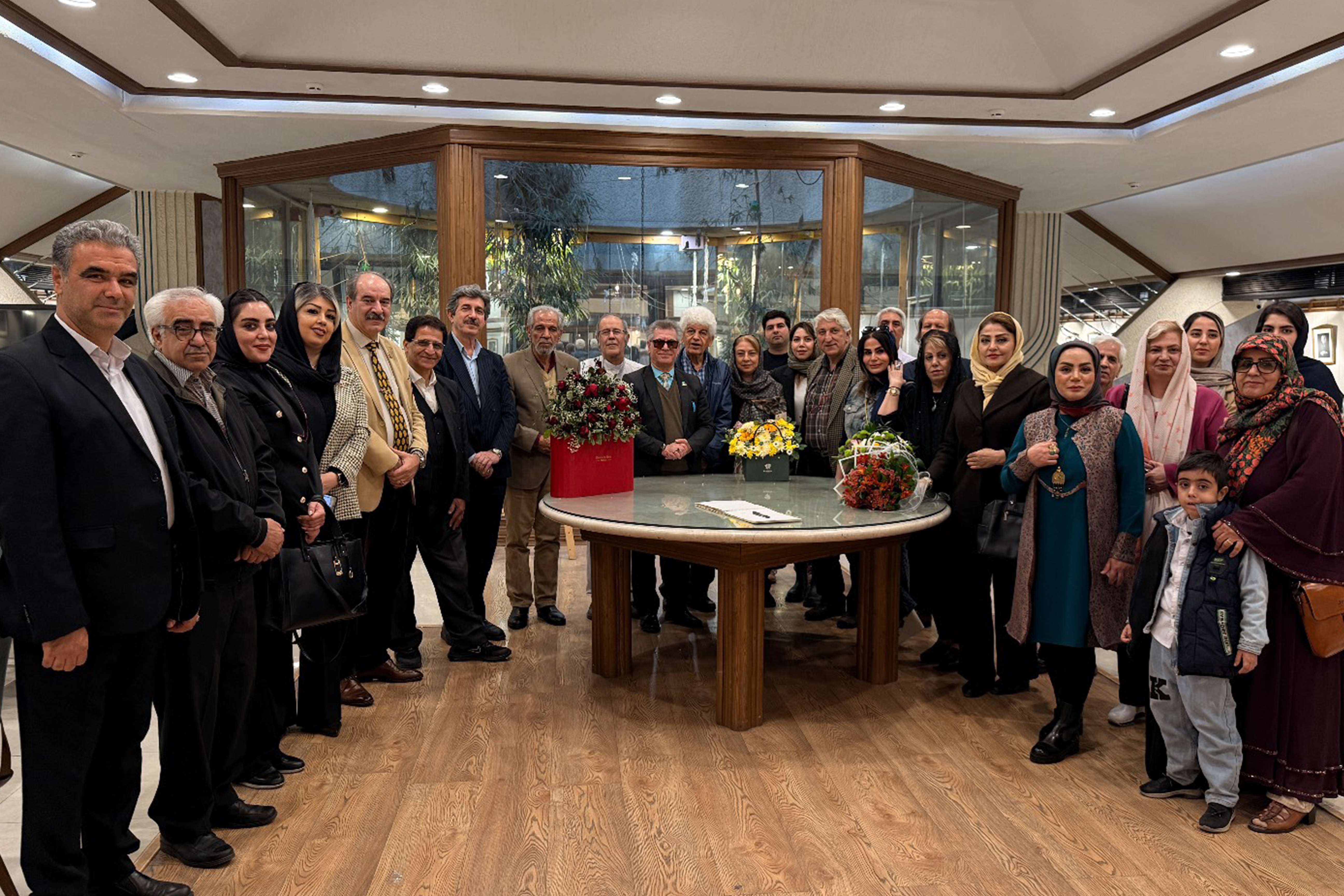 گزارش تصویرى از افتتاحیه نمایشگاه عکاسی «هلال حاصلخیز» در  برج آزادی